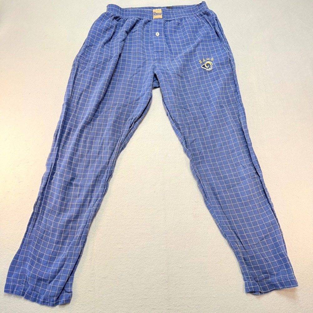 Vintage St.louis Rams pajama pants size large, NFL, Super Bowl‎ champions, used